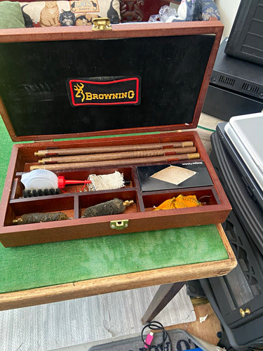 Browning cleaning kit wooden - cleaning,