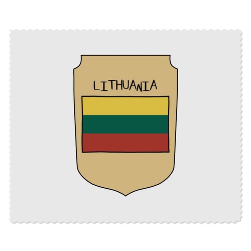 Lithuania plaque lens - 'lithuania,