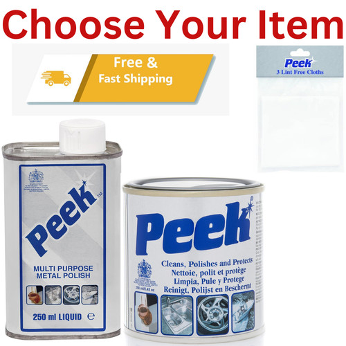 Peek metal polish cleaner - metal,