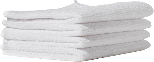 White microfibre cloths - microfibre,