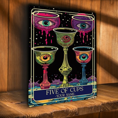 Personalised five cups - personalised, of