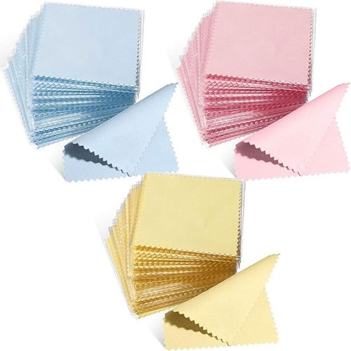 150pcs silver polishing cloth - polishing,
