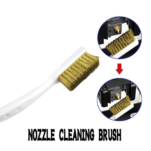 Small brass wire brush - small,